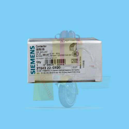 1PC Siemens New Contactor 380V 3TB43 22-0XQ0 3TB4322-0XQ0 One year warranty