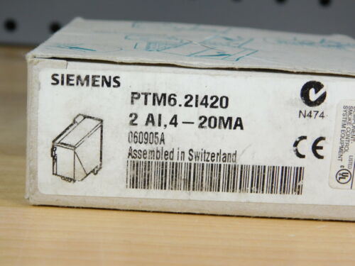 NEW - Siemens PTM6.2I420 Termination Module Smoke Control System