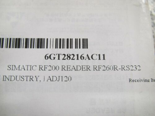 New Siemens Simatic 6GT2821-6AC11 RF260R RF200 RS232 RF Reader Free Shipping