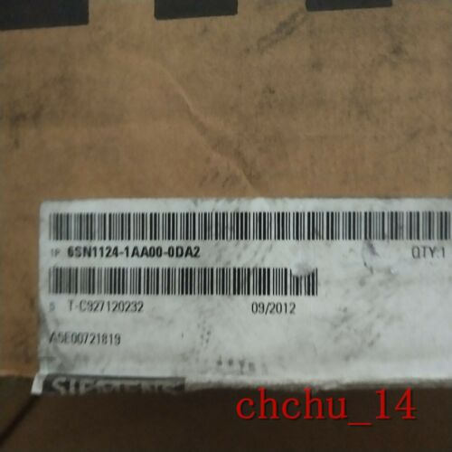 Siemens 6SN1124-1AA00-0DA2 6SN1 124-1AA00-0DA2 Brand new and sealed