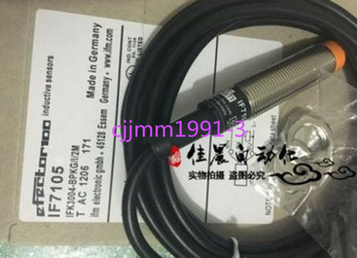 1PC NEW IFM Proximity Switch Sensor IF7105 IFK3004-BPKG/I/2M