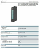 NEW SEALED 2015 6ES7 131-4BD01-0AB0 SIEMENS SIMATIC ET 200S DIGITAL INPUT MODULE