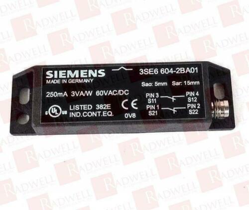 SIEMENS 3SE6604-2BA01 / 3SE66042BA01 (BRAND NEW)