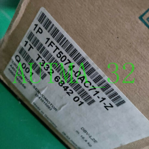 ONE Siemens 1FT5074-0AC71-1-Z Industrial Control System