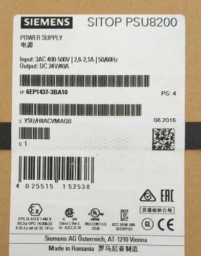 Fst 6EP1437-3BA10 6EP14373BA10 switching power supply Siemens NEW