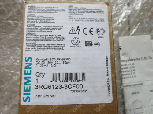 1pc new Siemens 3RG6123-3CF00