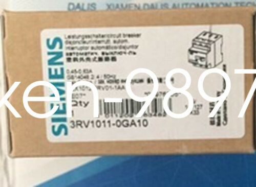 1PC New SIEMENS contactor 3RV1011-0GA10 #RS8