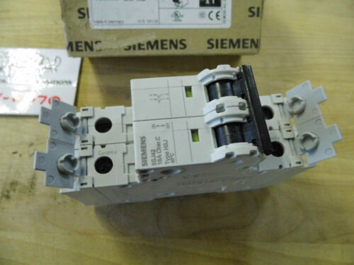 3 SIEMENS 5SJ42167HG41 Miniature Circuit Breakers UL489, 2-POLE, 16A