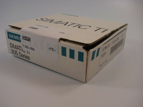 SIEMENS SIMATIC TI 305-05N -Factory Sealed Surplus-