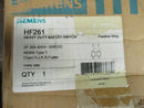 NIB SIEMENS HF261 30 AMP 600 VAC 2 Pole Disconnect Fused 2 Year Warranty