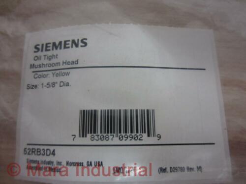Siemens 52RB3D4 Mushroom Head Yellow