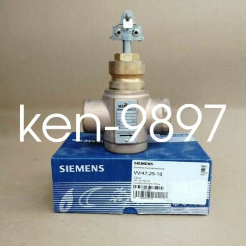 1PC NEW SIEMENS Control Valve threaded 2-Port PN16 VVI47.25-10 DN25