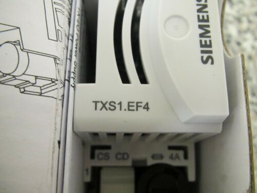 New Siemens TXS1.EF4 TX-I/O 24V 96VA 4A Fuse Bus Connection Module Free Shipping