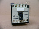 SIEMENS 3TH85 05-0A CONTACTOR 600 VAC MAX 5 WATTS