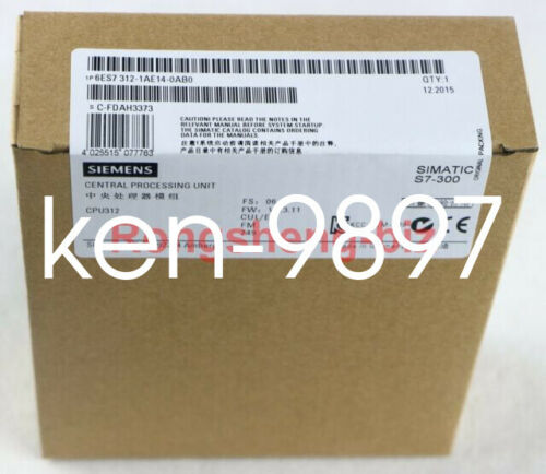 New Siemens PLC 6ES7 312-1AE14-0AB0 6ES7312-1AE14-0AB0