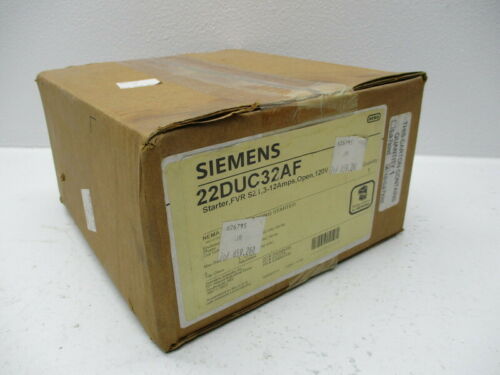 SIEMENS 22DUC32AF * FACTORY SEALED *