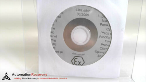 SIEMENS A5E02095382, SIMATICS DOCUMENTATION DISC, README FILE, NEW