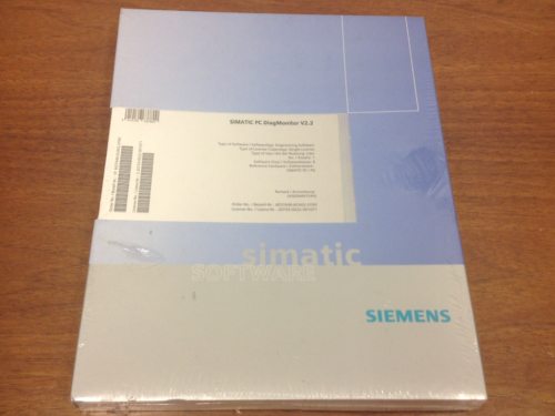 Siemens/Simatic PC DiagMonitor V2.2 - Software - P/N: 6ES7648-6CA02-2YX0 - NEW