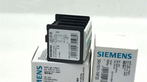 1pcs new 3RH1911-1NF20 Siemens auxiliary contact head