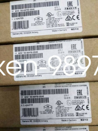 1PC New Siemens 6ES7193-6BP20-0BA0