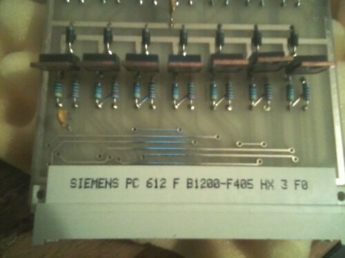 NEW BORGWALDT TECHNIK 87151590 SIEMENS PC 612 F B1200-F405 HX 3 F0 CIRCUIT BOARD