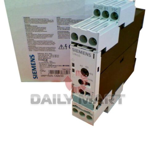 SIEMENS NEW 3RP1505-1AW30 MULTI-FUNCTION TIMER TIME RELAY 24-240VAC & VDC