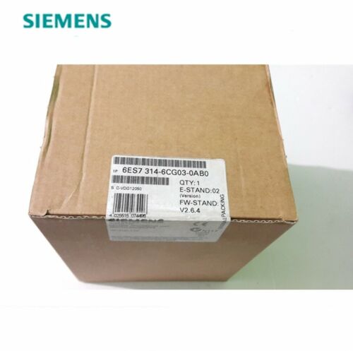 1PC Siemens 6ES7314-6CG03-0AB0 New In Box 6ES73146CG030AB0 Expedited Shipping
