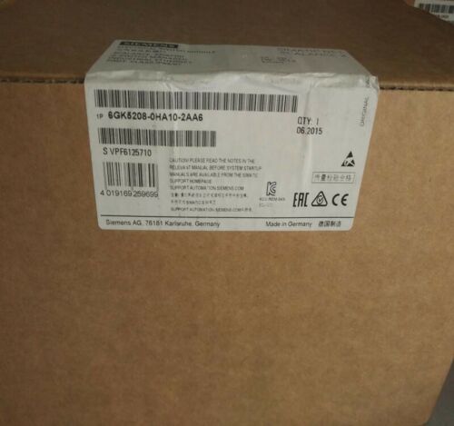 1PC New SIEMENS 6GK5 208-0HA10-2AA6 Scalance X-208 Electrical Switch Module