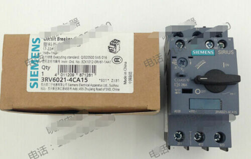 SIEMENS 3RV6021-4CA15 3RV60214CA15 New