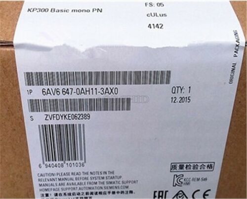 1 Pcs Siemens Hmi 6AV6 647-0AH11-3AX0 (6AV66470AH113AX0) kf