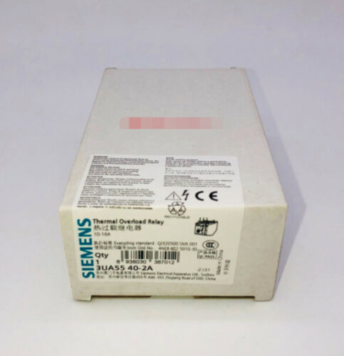SIEMENS 3UA5540-2A 3UA55 40-2A New