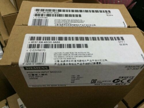 1PC NEW IN BOX SIEMENS PLC Input Module SM338 6ES7338-4BC01-0AB0