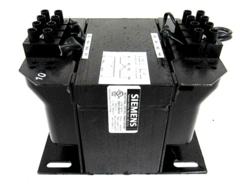 NEW SIEMENS D69138654 INDUSTRIAL CONTROL TRANSFORMER MT0750B 750VA 240/480-24V