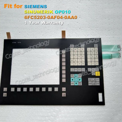 for SIEMENS SINUMERIK OP010 6FC5203-0AF04-0AA0 Membrane Keypad 1 Year Warranty