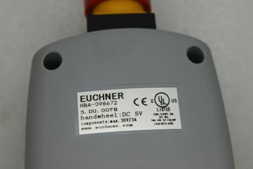 New EUCHNER HBA-098672 Electronic Handwheel MPG with Cable For Siemens system