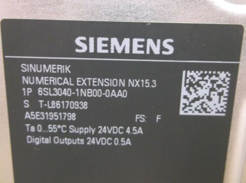 6SL3040-1NB00-0AA0 Siemens NEW In Box SINUMERIK Numerical Extension