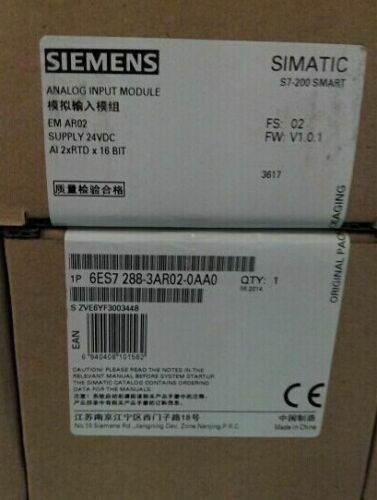 6ES7 288-3AR02-0AA0 6ES7288-3AR02-0AA0 Siemens New