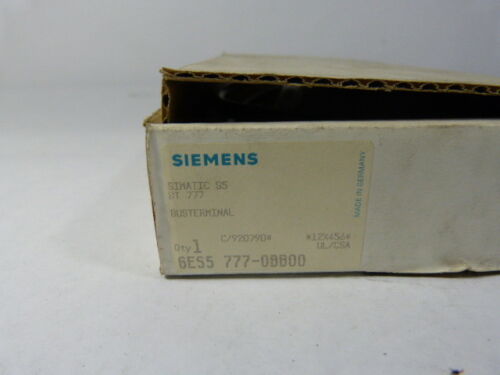 Siemens 6ES5-777-0BB00 Bus Terminator NEW