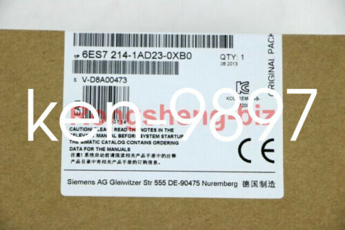 One New In Box SIEMENS 6ES7214-1AD23-0XB0 6ES7 214-1AD23-0XB0 CPU Module