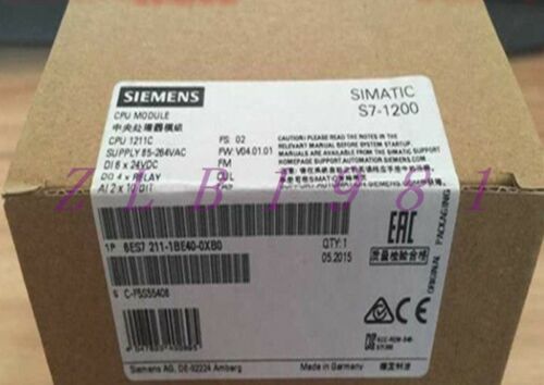 ONE NEW SIEMENS 6ES7211-1BE40-0XB0