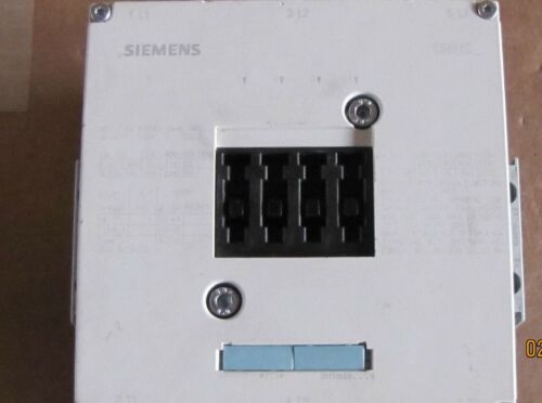 SIEMENS CONTACTOR 3RT1064-6NB36 3RT10646NB36 3RT1064 6NB36 .21-27.3VDC COIL NEW