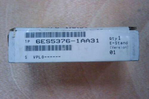 Siemens 6ES5 376-1AA31 6ES5376-1AA31 New #YY0