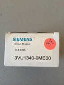 NEW IN BOX SIEMENS CIRCUIT BREAKER 3VU1340-0ME00
