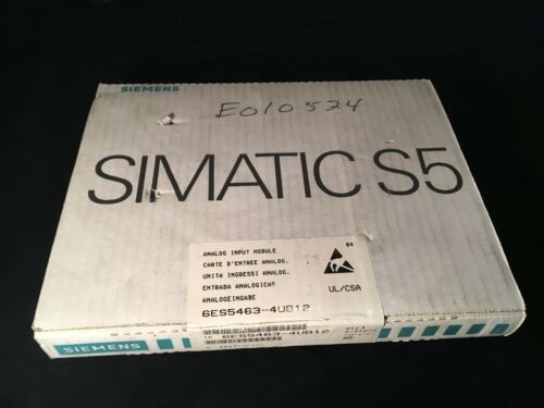 Siemens Analog Module 6ES54634UB12 NIB