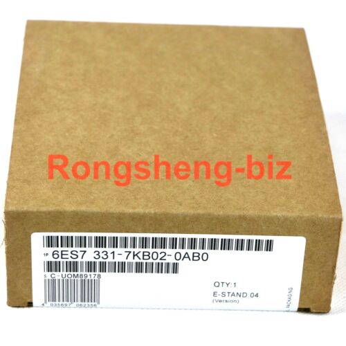 1PC NEW IN BOX SIEMENS 6ES7331-7KB02-0AB0 6ES7 331-7KB02-0AB0
