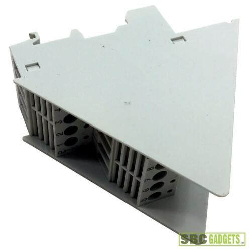 Siemens PTM6-2P1K Point Termination Module w/ PTX6.L Low Volt Block