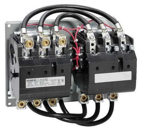 SIEMENS 43JG32AF 120VAC Reversing Magnetic Contactor 3P 135A NEMA 4