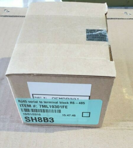 SIEMENS 7ML19301FE RJ45 SERIAL TO TERMINAL BLOCK RS-485 (r4s13.8)