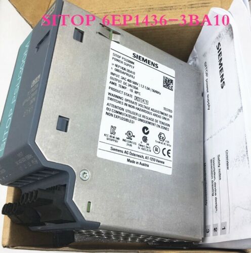 New In Box Siemens SITOP Switch Power Supply 6EP1436-3BA10
