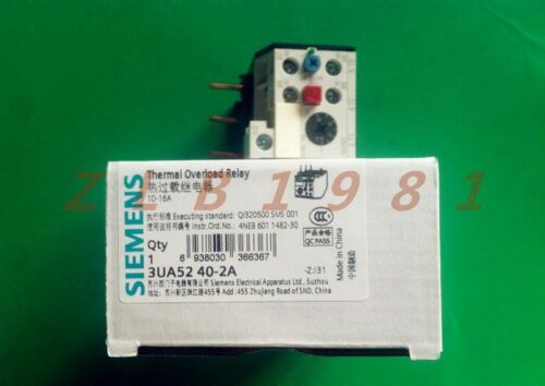 ONE NEW- Siemens 3UA5240-2A